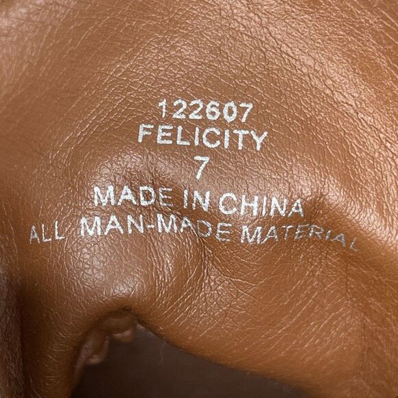 Pesaro Felicity Brown Wedge Ankle Boots Size 7 - Picture 8 of 9